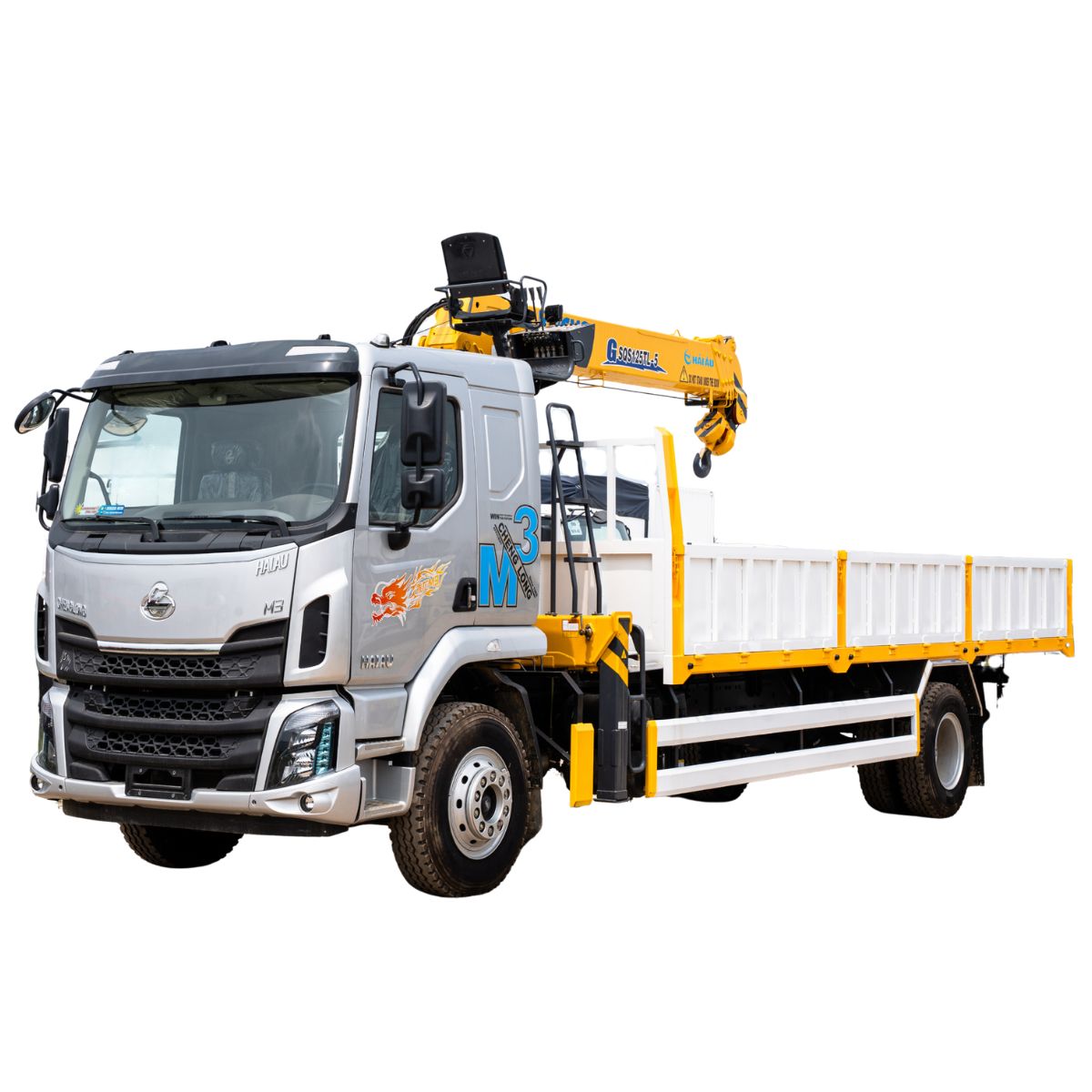 CẨU XCMG 12,5 tấn Lục giác 5 đoạn 