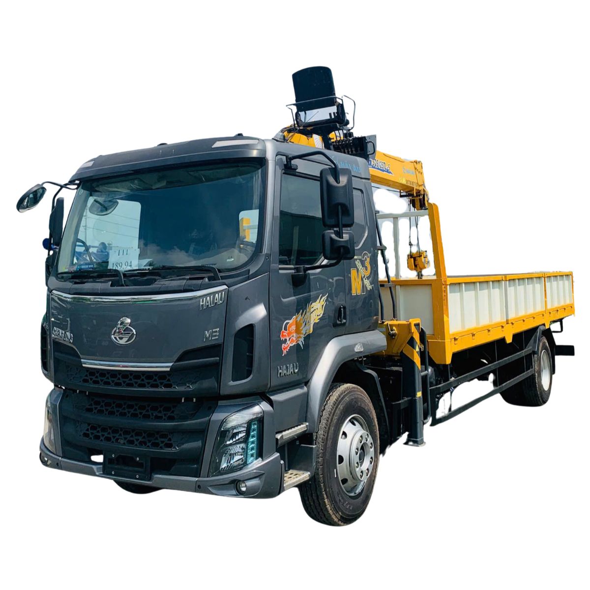 Xe Tải ChengLong M3 170HP gắn Cẩu XCMG GSQS125TL-5